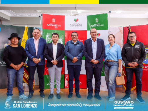 Gustavo Samaniego, presidente de la Mancomunidad de Tránsito del Norte, visitará varios cantones que conforman la mancomunidad.